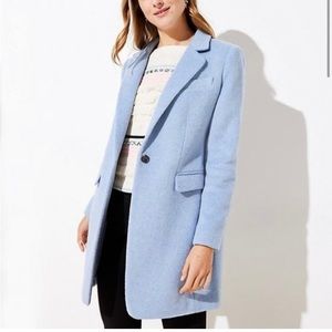 NWT Blue LOFT Peacoat